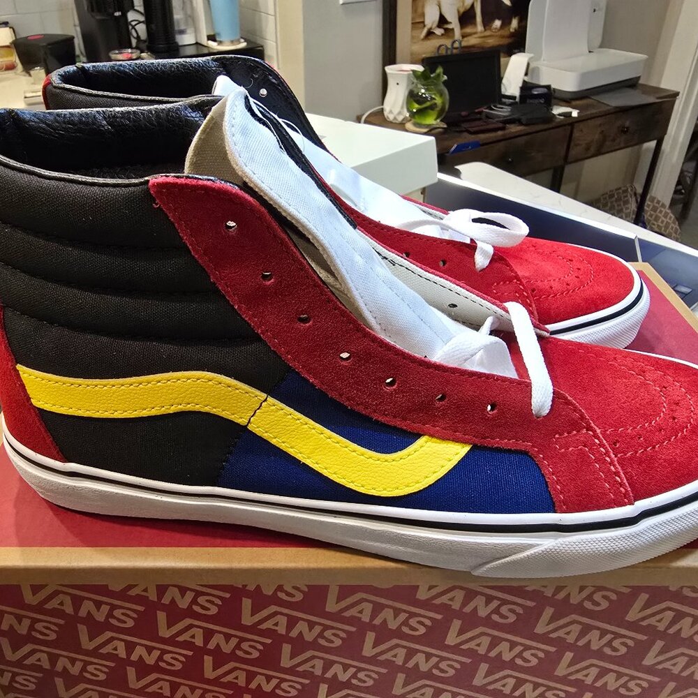Vans SK8-Hi Reissue OTW Rally Chili pepper Lifestyle VN0A4BV8XKR size 10 NEW